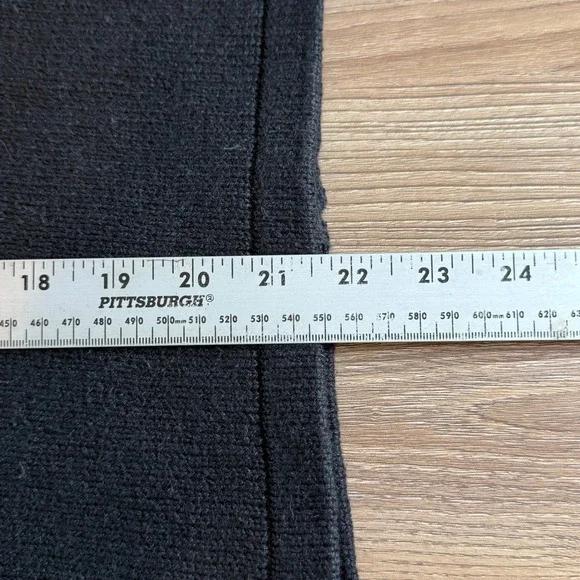 Vintage Designers‎ Originals Sweater Womens Medium Petite Black Cat Lover Zip - Picture 6 of 10